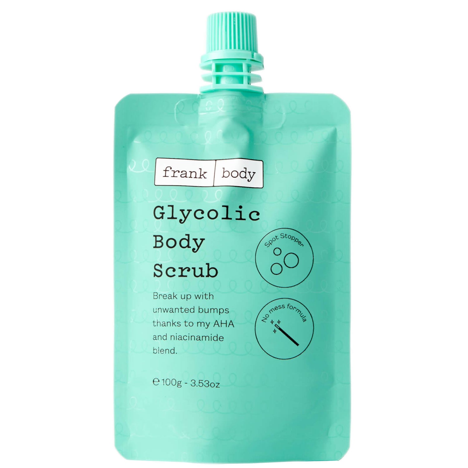 Frank Body Glycolic Body Scrub 100g Cult Beauty