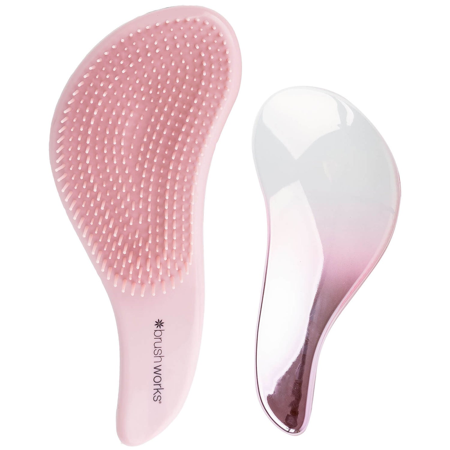 brushworks Detangling Hair Brush Duo Set LOOKFANTASTIC
