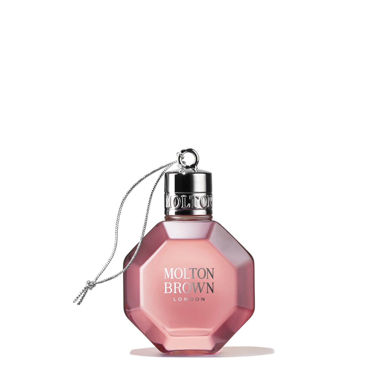 Molton Brown Delicious Rhubarb and Rose Festive Bauble 75ml | Cult Beauty