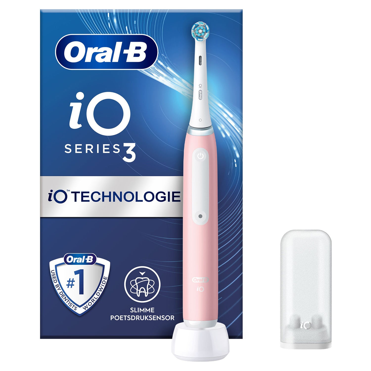 Oral-B IO 3 Elektrische Tandenborstel Roze | Oral-B NL