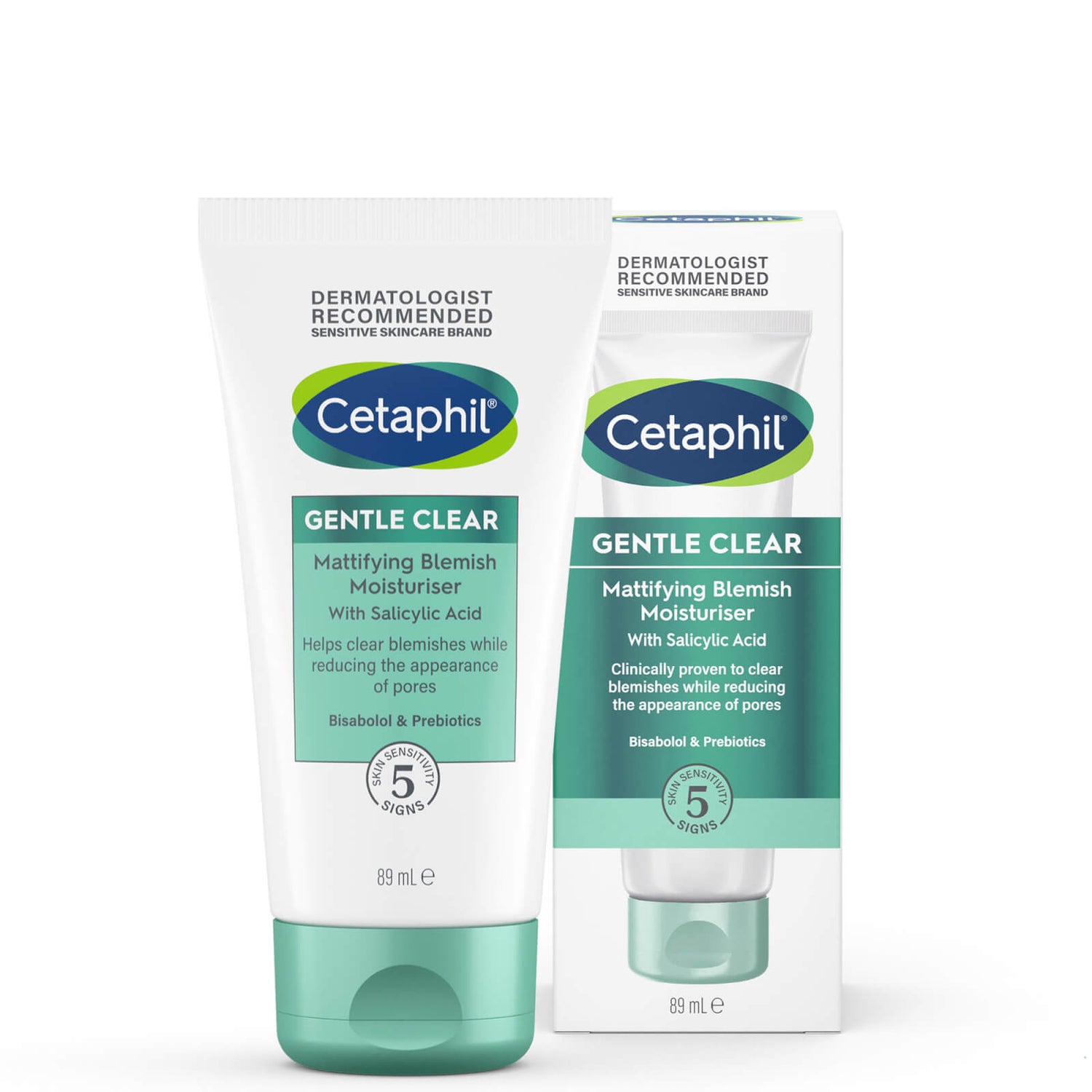 Cetaphil Gentle Clear Mattifying Blemish Face Cream with Salicylic Acid