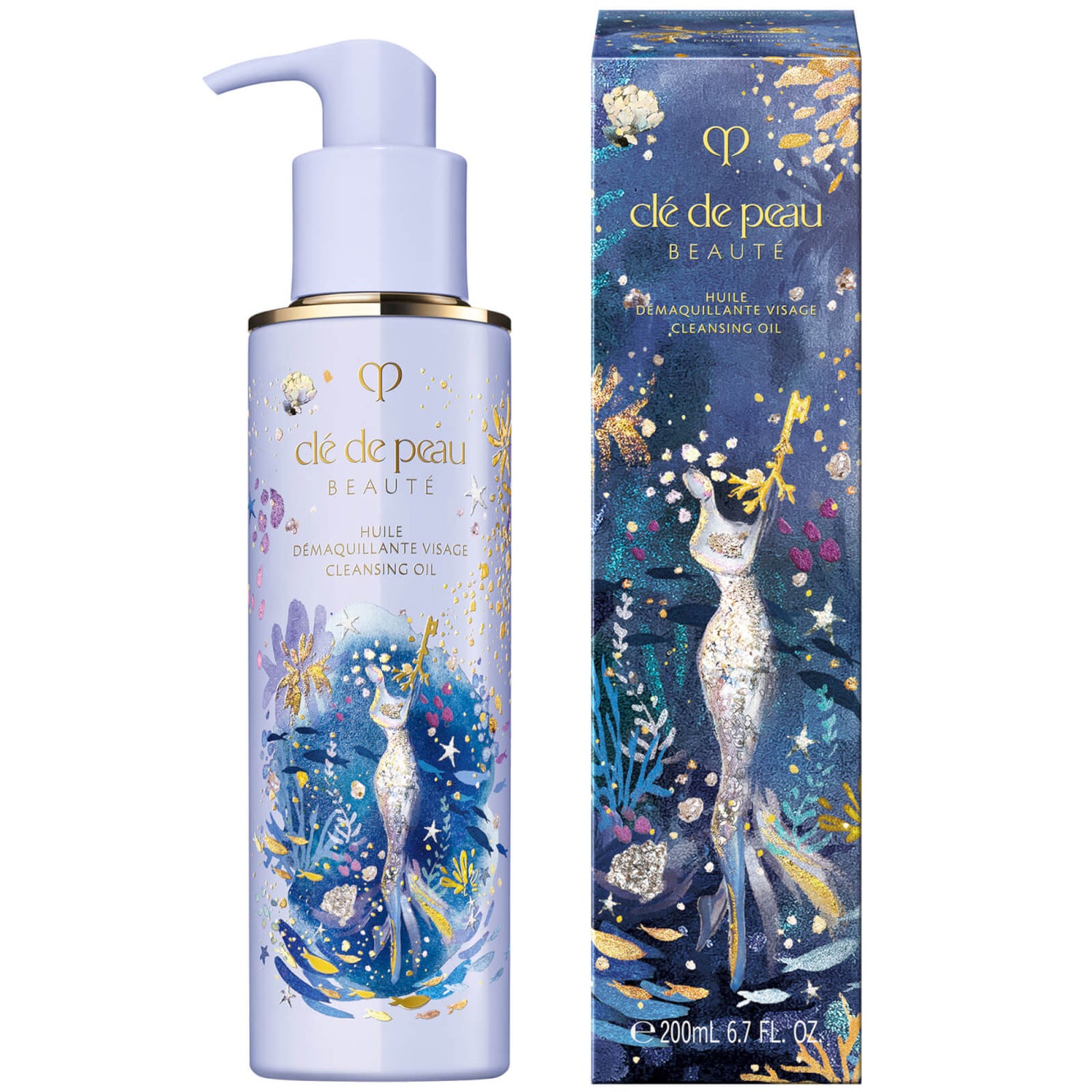Clé de Peau Beauté Cleansing Oil 200ml (Worth £63.00) - LOOKFANTASTIC