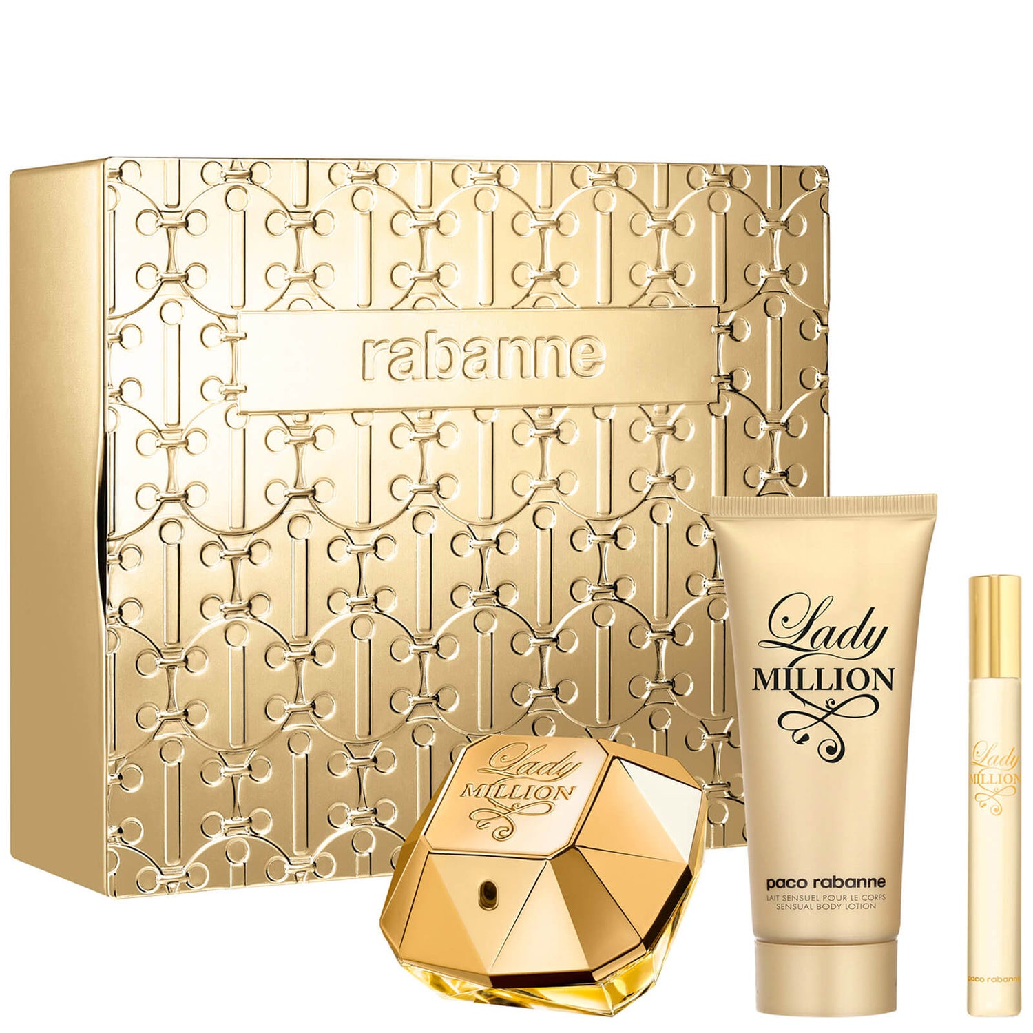 Paco Rabanne Lady Million Eau de Parfum 80ml Gift Set - Spedizione GRATIS
