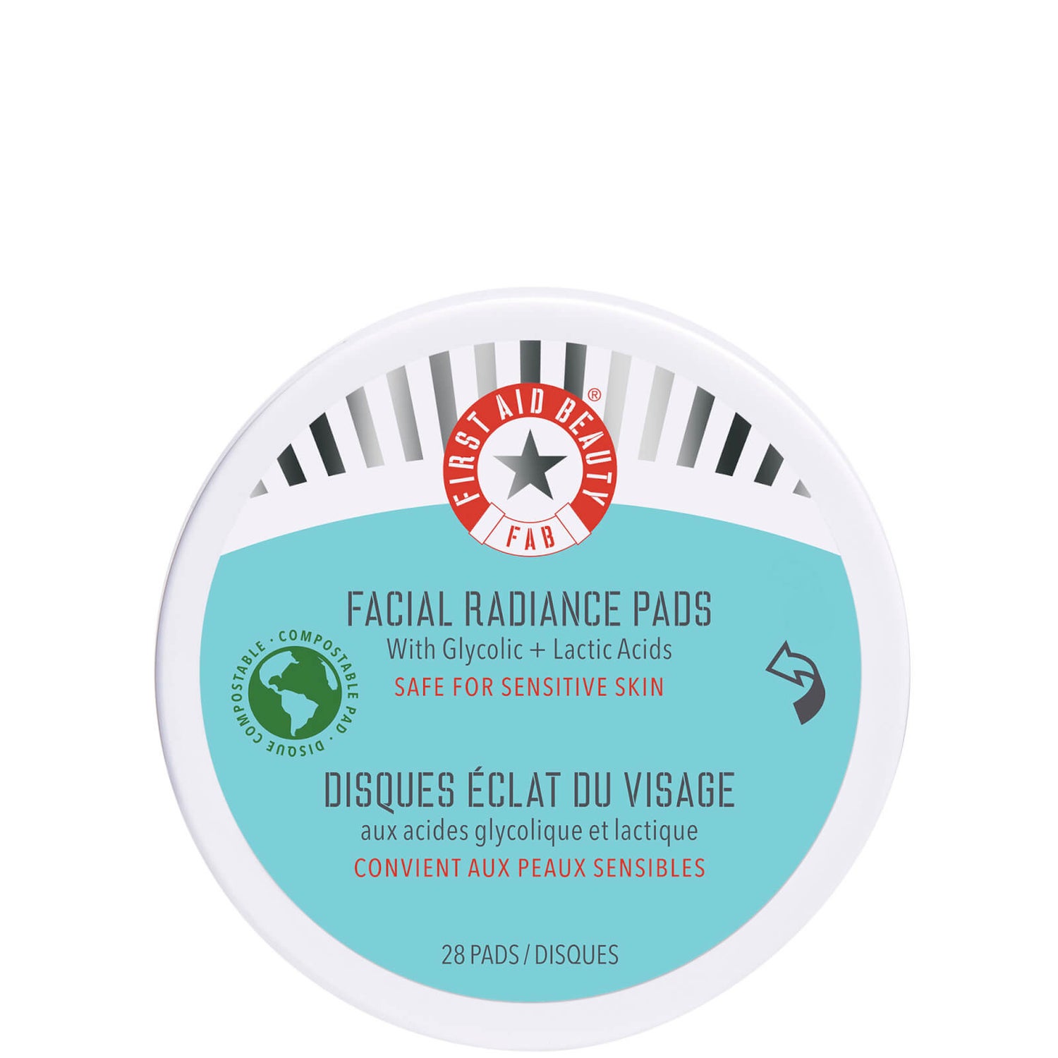First Aid Beauty Facial Radiance Pads with Glycolic and Lactic Acids