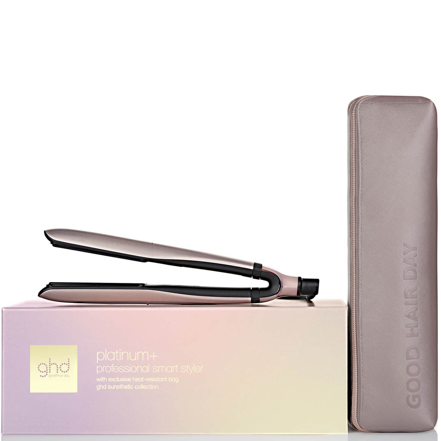 ghd Sunsthetic Collection Platinum+ Hair Straightener Taupe