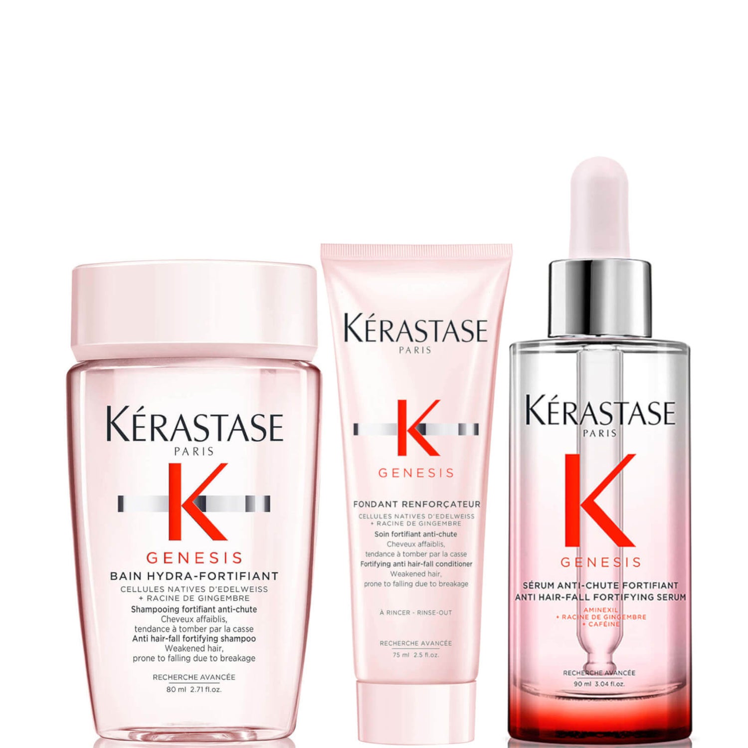 Kérastase Genesis Anti HairFall Fortifying Serum 90ml with Travel Size