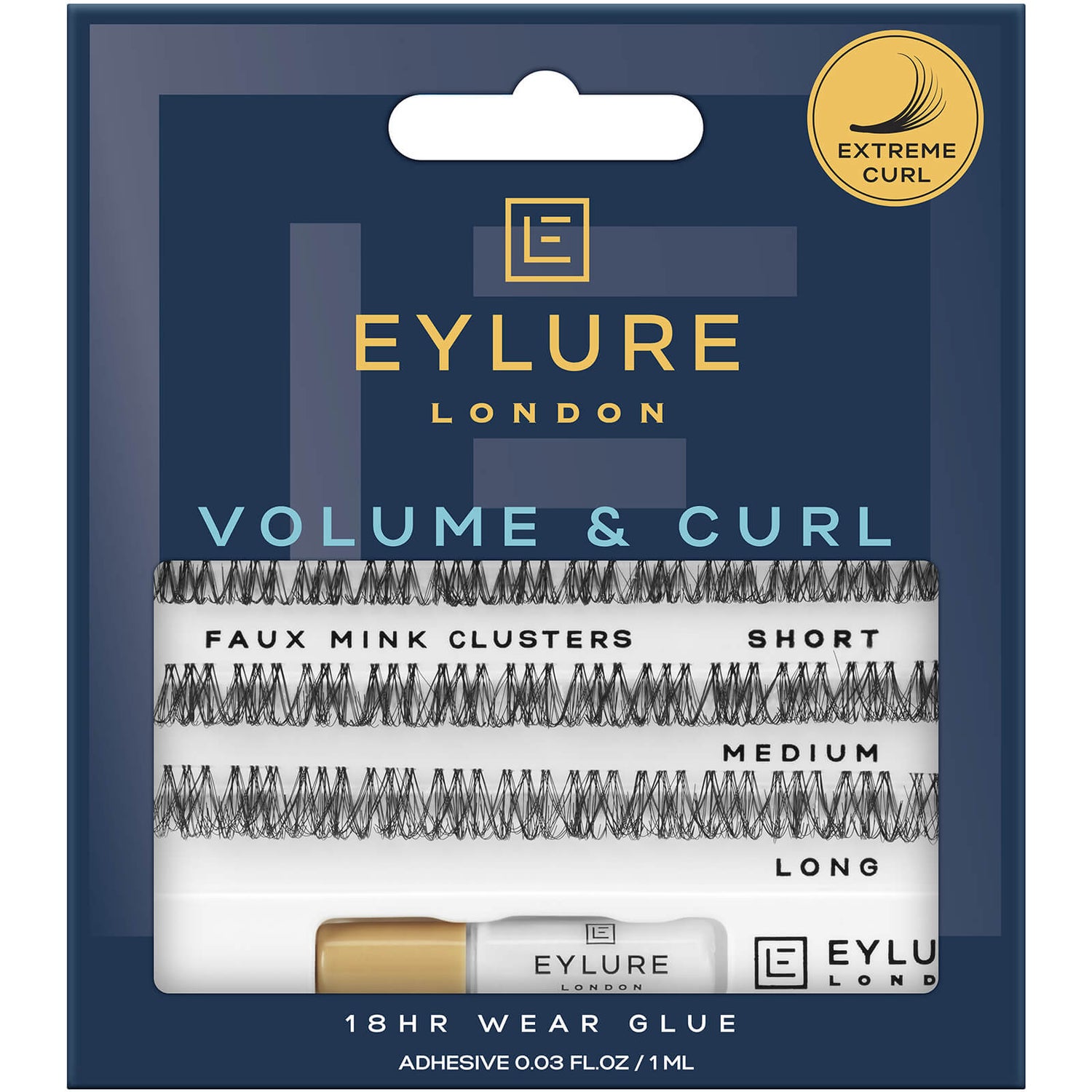 Eylure Extreme False Lash Curl Clusters LOOKFANTASTIC