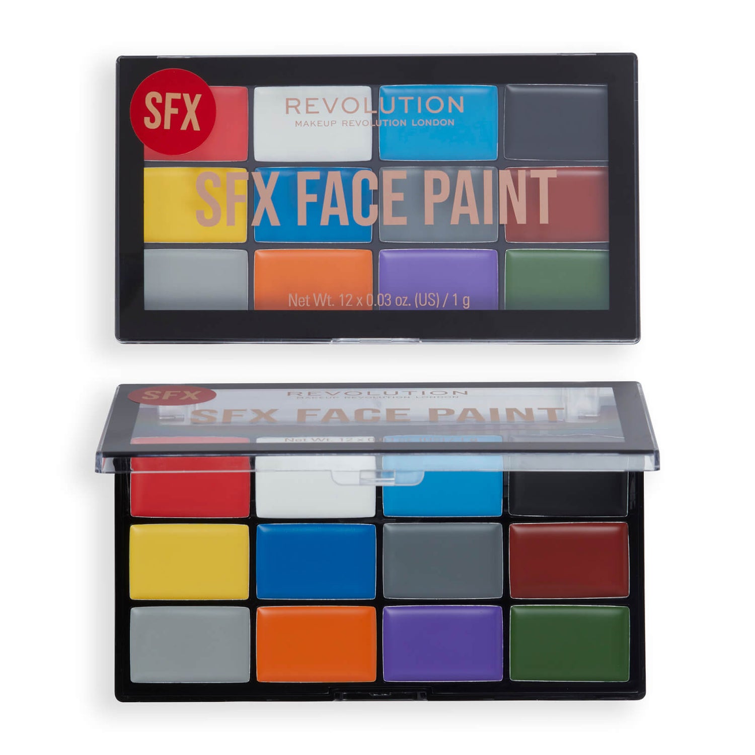 Revolution Creator SFX Face Paint Palette LOOKFANTASTIC