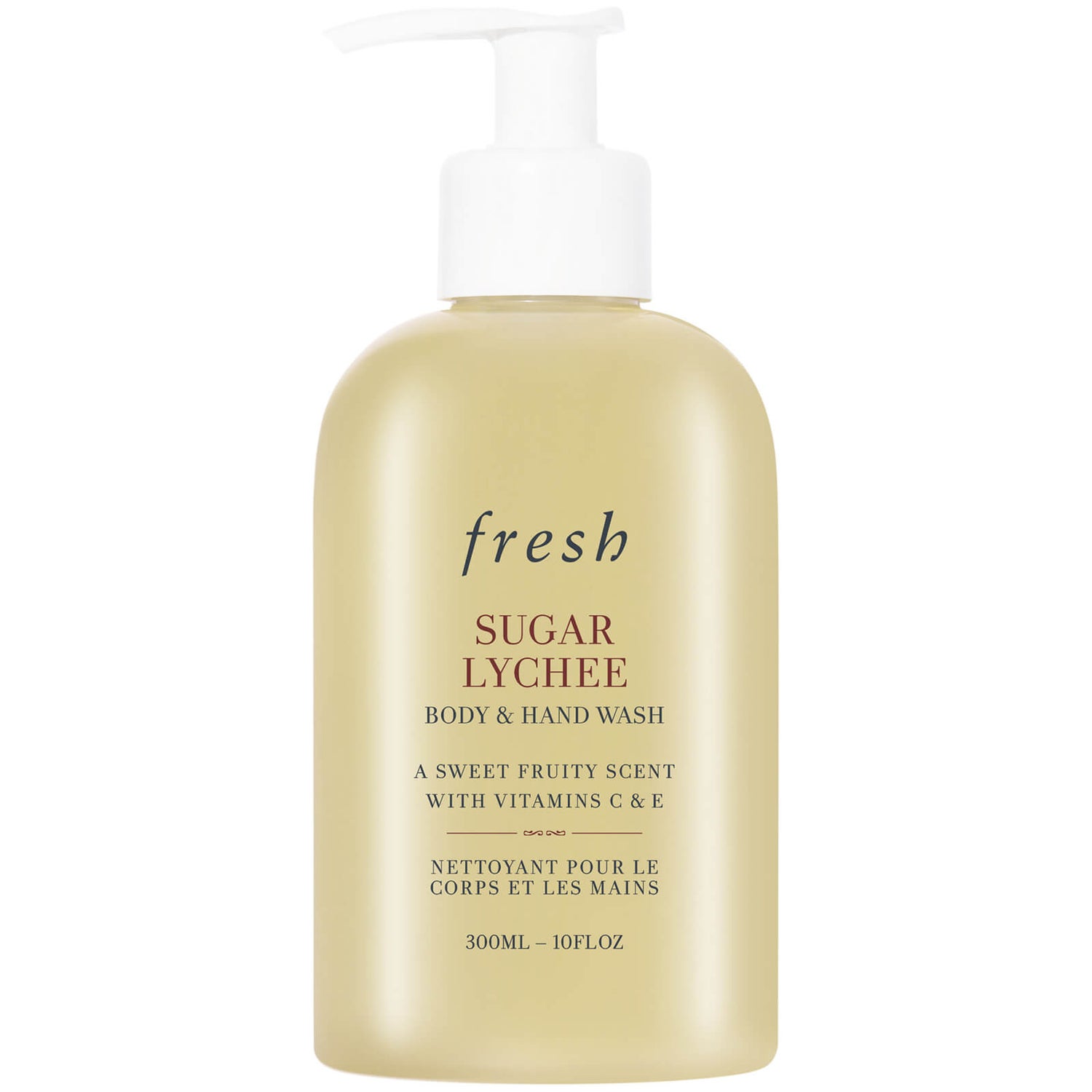 Fresh Sugar Lychee Body and Hand Wash 300ml Lookfantastic UAE