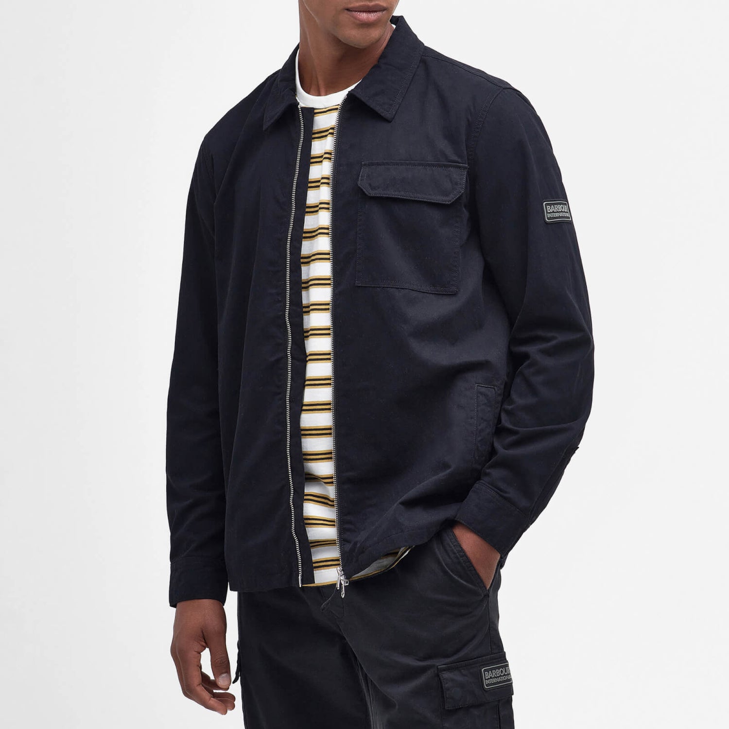 Barbour International Dome Canvas Shirt | TheHut.com