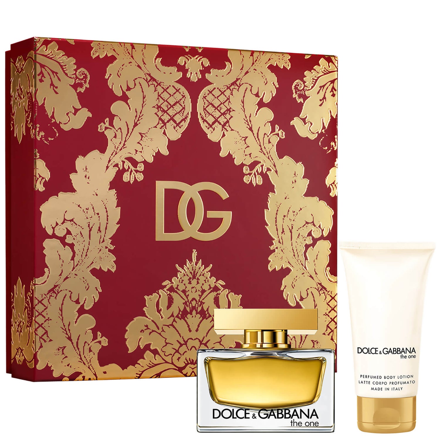 Dolce&Gabbana The One Eau de Parfum 75ml with Body Cream 50ml