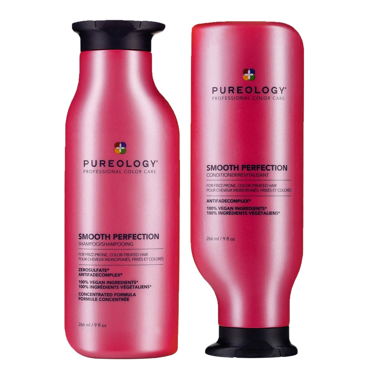Pureology Smooth Perfection Shampoo and Conditioner Routine For Frizz