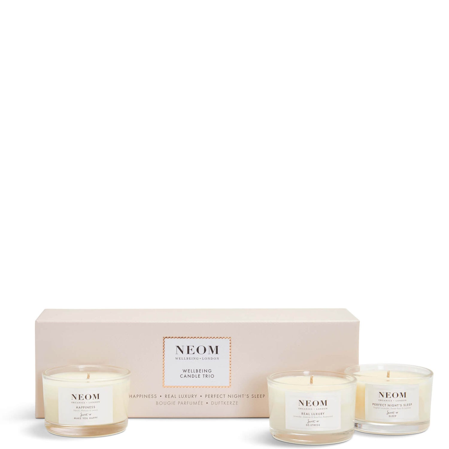 NEOM Wellbeing Candle Trio Κριτικές & Σχόλια Πελατών Δωρεάν Delivery