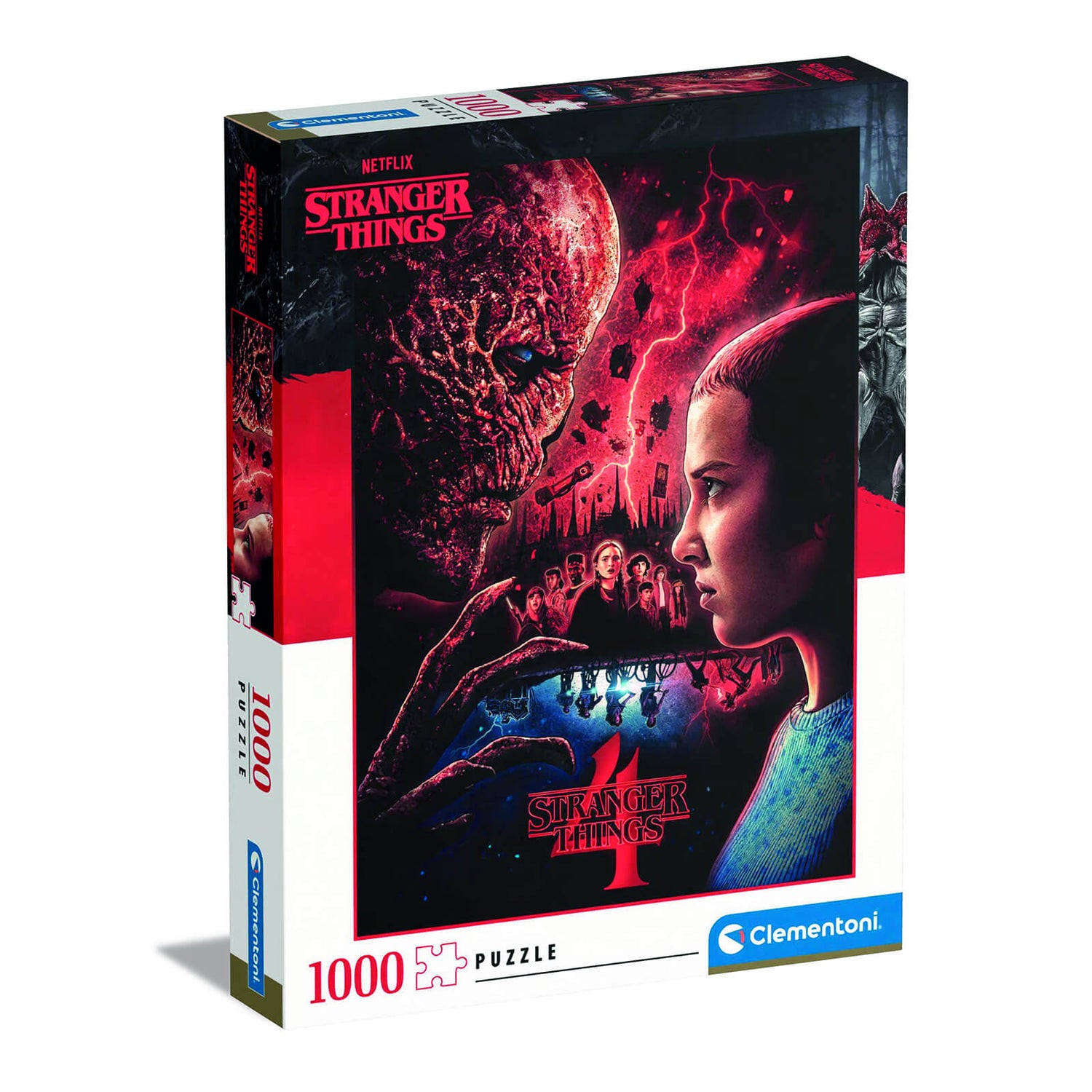 Clementoni Puzzle Stranger Things 500 Pezzi - Made In Italy, Dimensioni 49x36 Cm, Per Adulti E Ragazzi, Serie TV Netflix