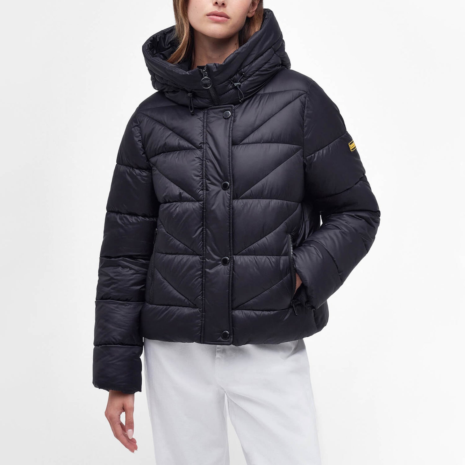 Barbour International Lyle Quilted Shell Jacket | TheHut.com