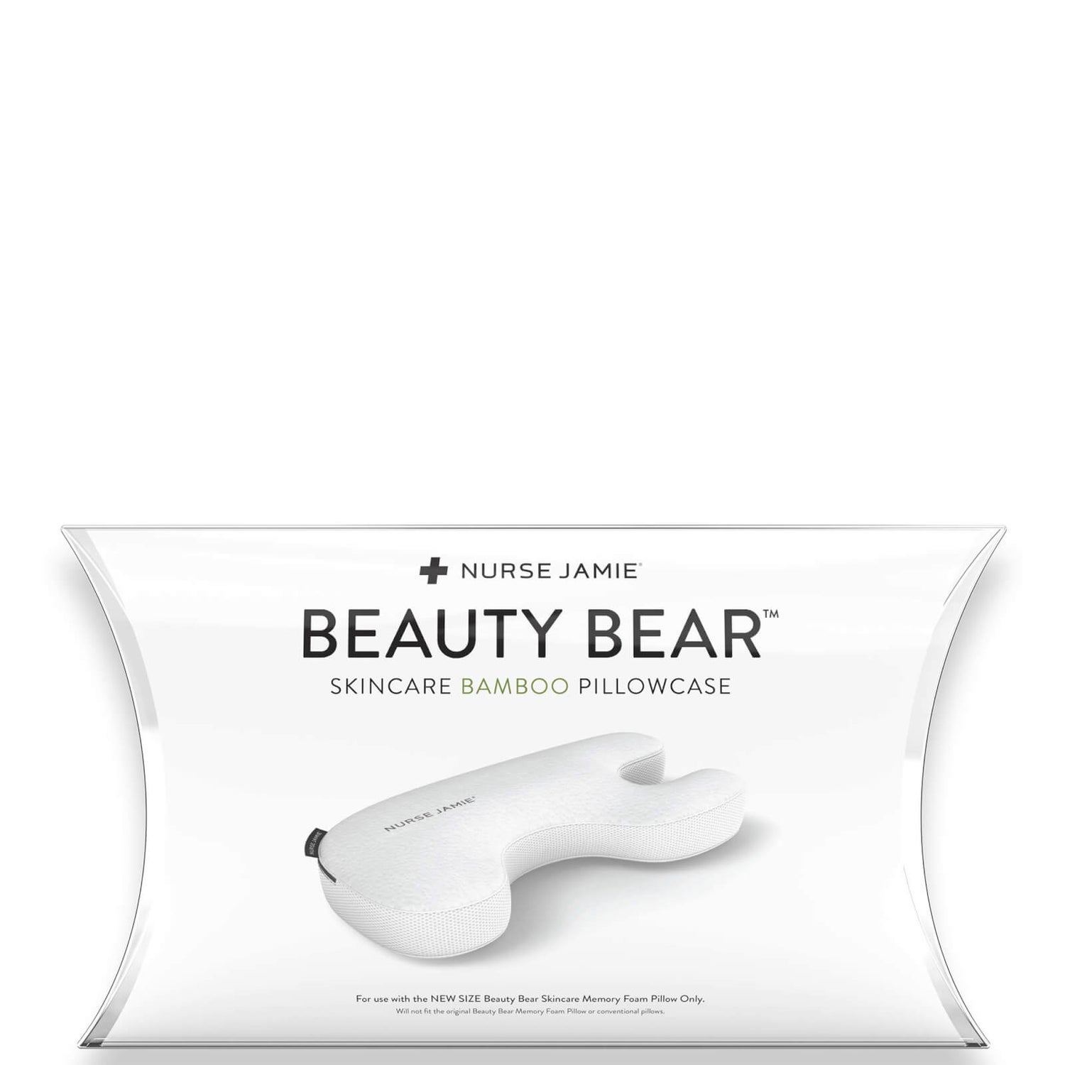 Nurse Jamie Beauty Bear Memory Foam Pillowcase (Various Shades) Dermstore