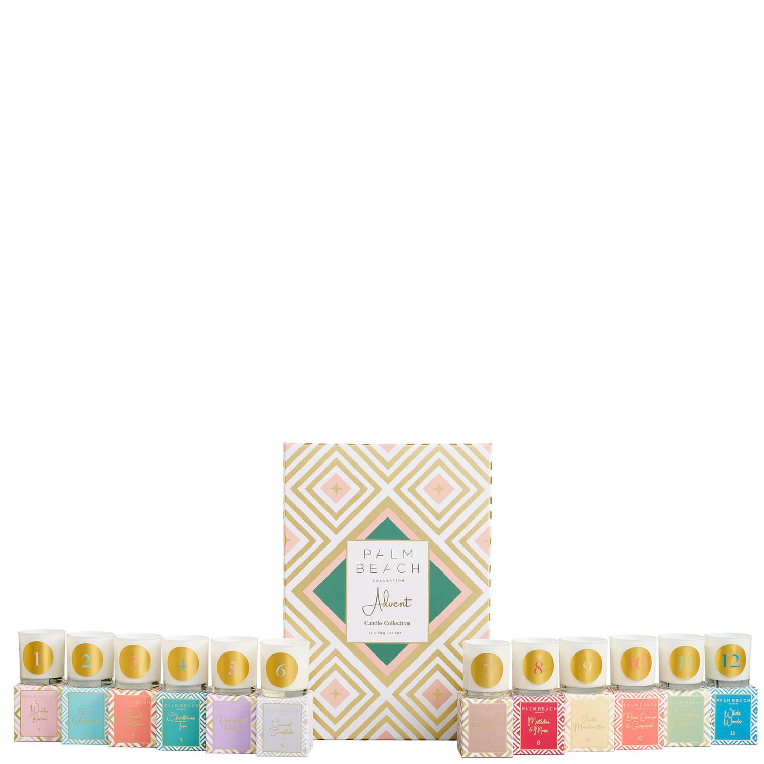 Palm Beach Collection Advent Candle Calendar 2023 LOOKFANTASTIC AU