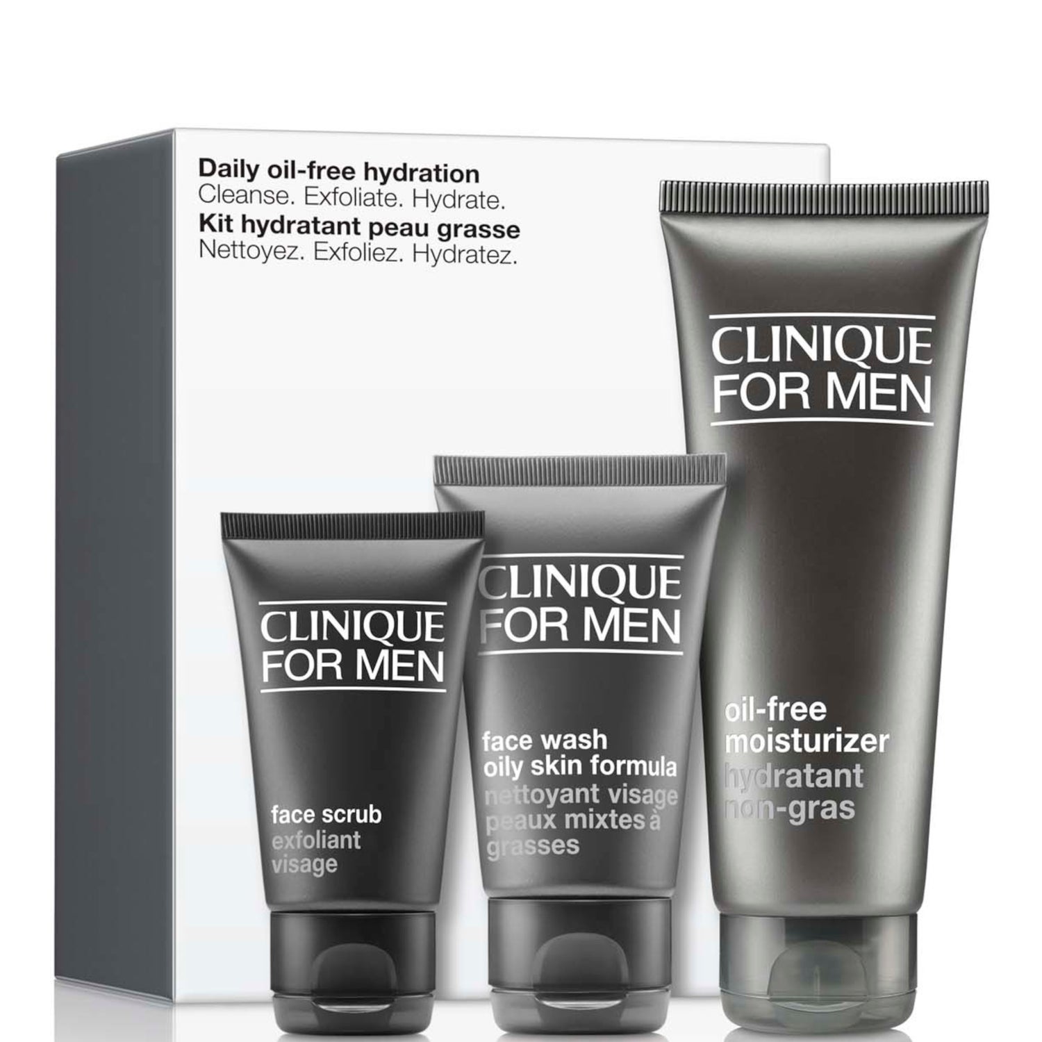 Clinique for Men Daily OilFree Hydration Skincare Gift Set Entrega