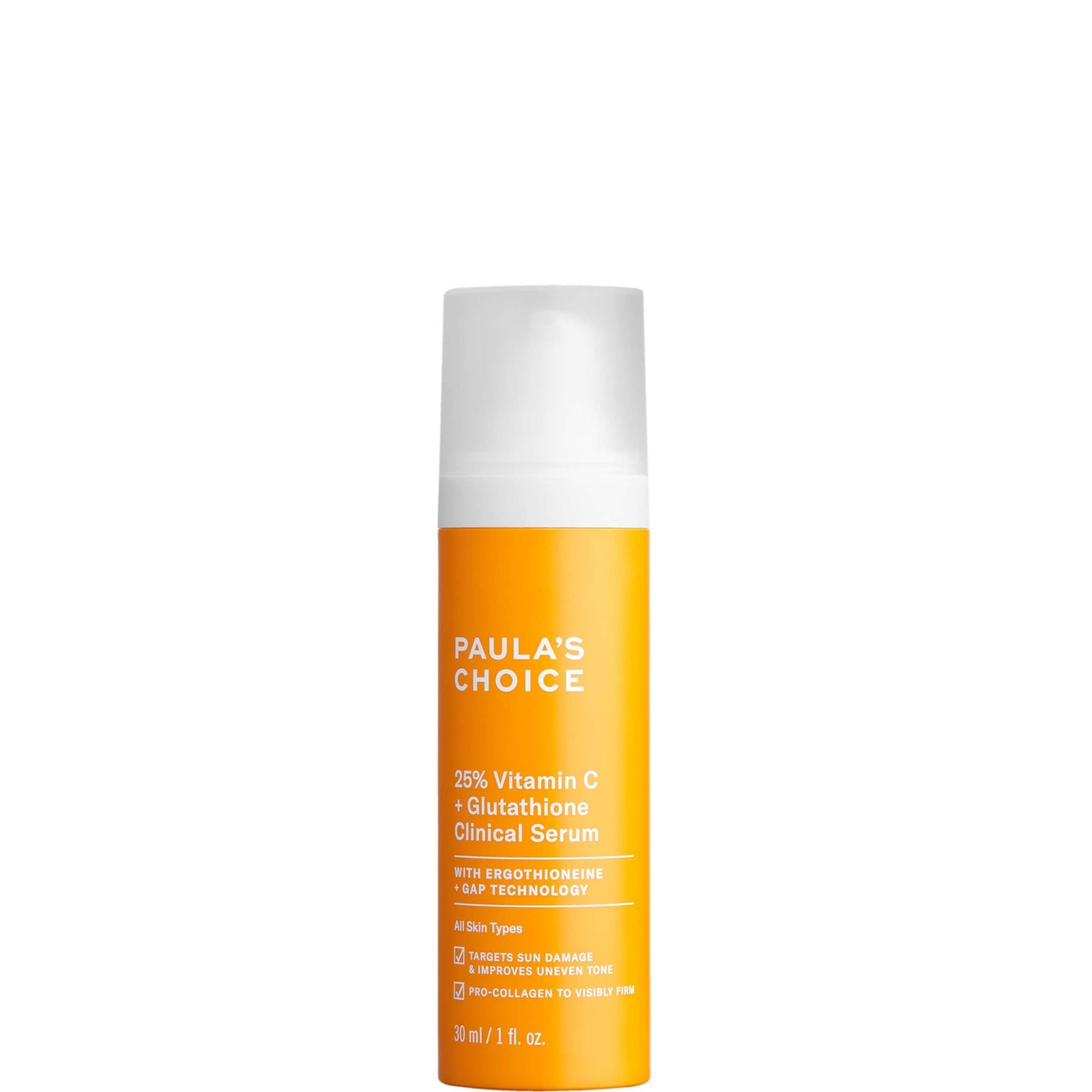 Paula's Choice 25 Vitamin C+ Glutathione Clinical Serum 30ml Cult Beauty