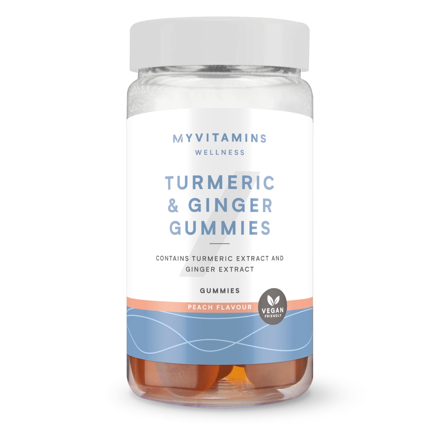 Myvitamins Turmeric & Ginger Gummies LOOKFANTASTIC