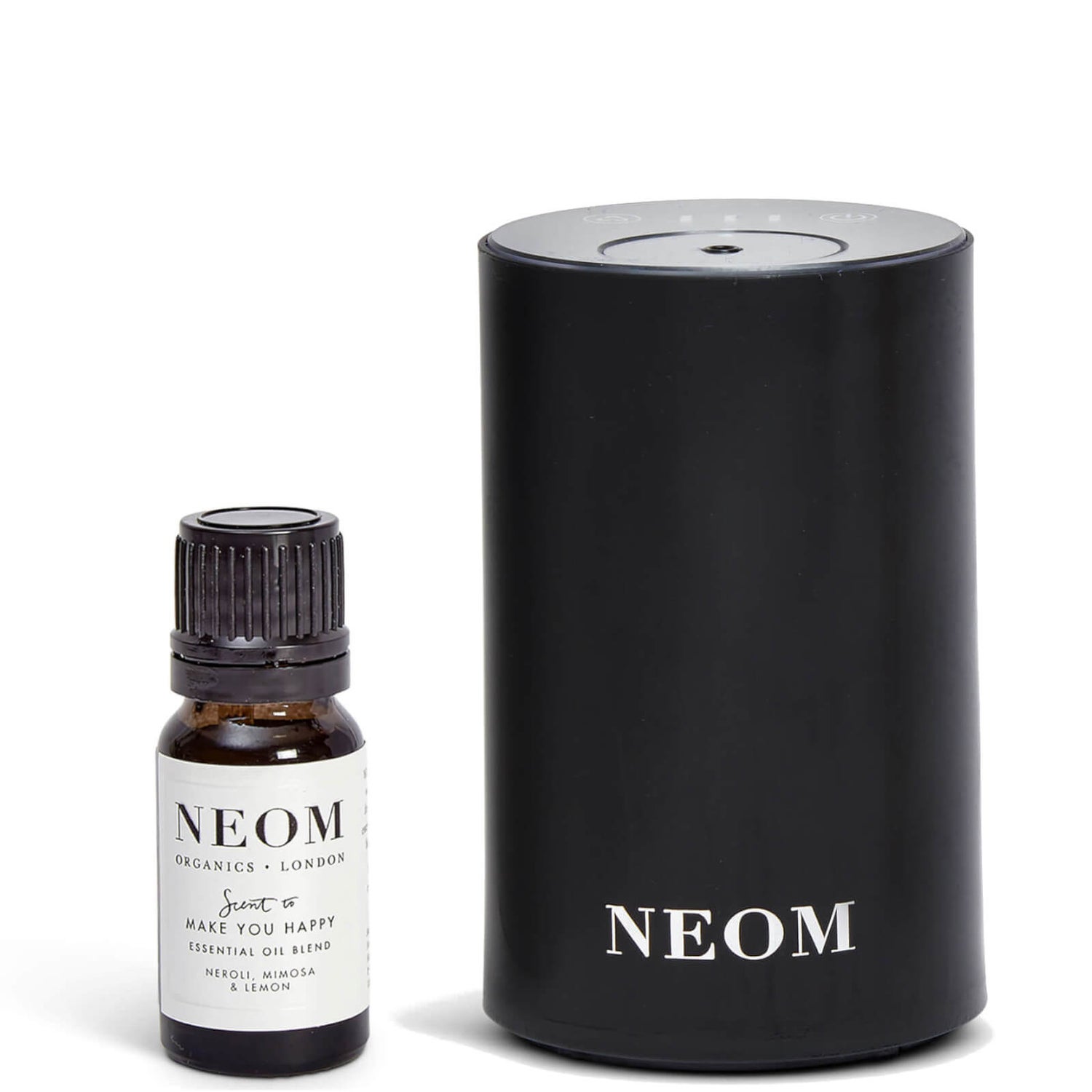 NEOM Wellbeing Scent to Make You Happy Set Black LOOKFANTASTIC