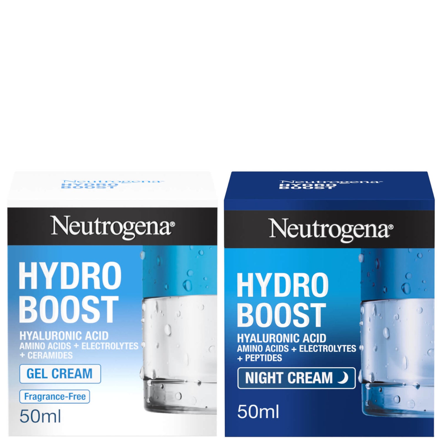 Neutrogena Hydrate Day to Night Bundle with Hyaluronic Acid LOOKFANTASTIC