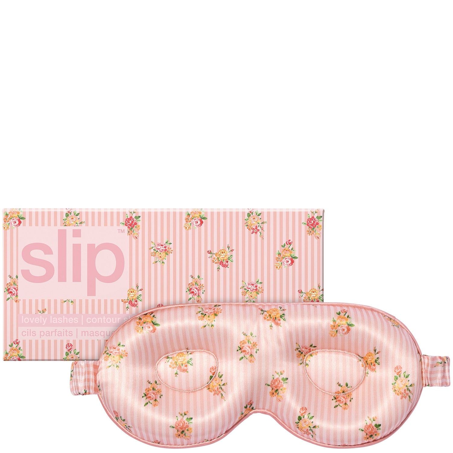 Slip Silk Contour Sleep Mask Petal LOOKFANTASTIC