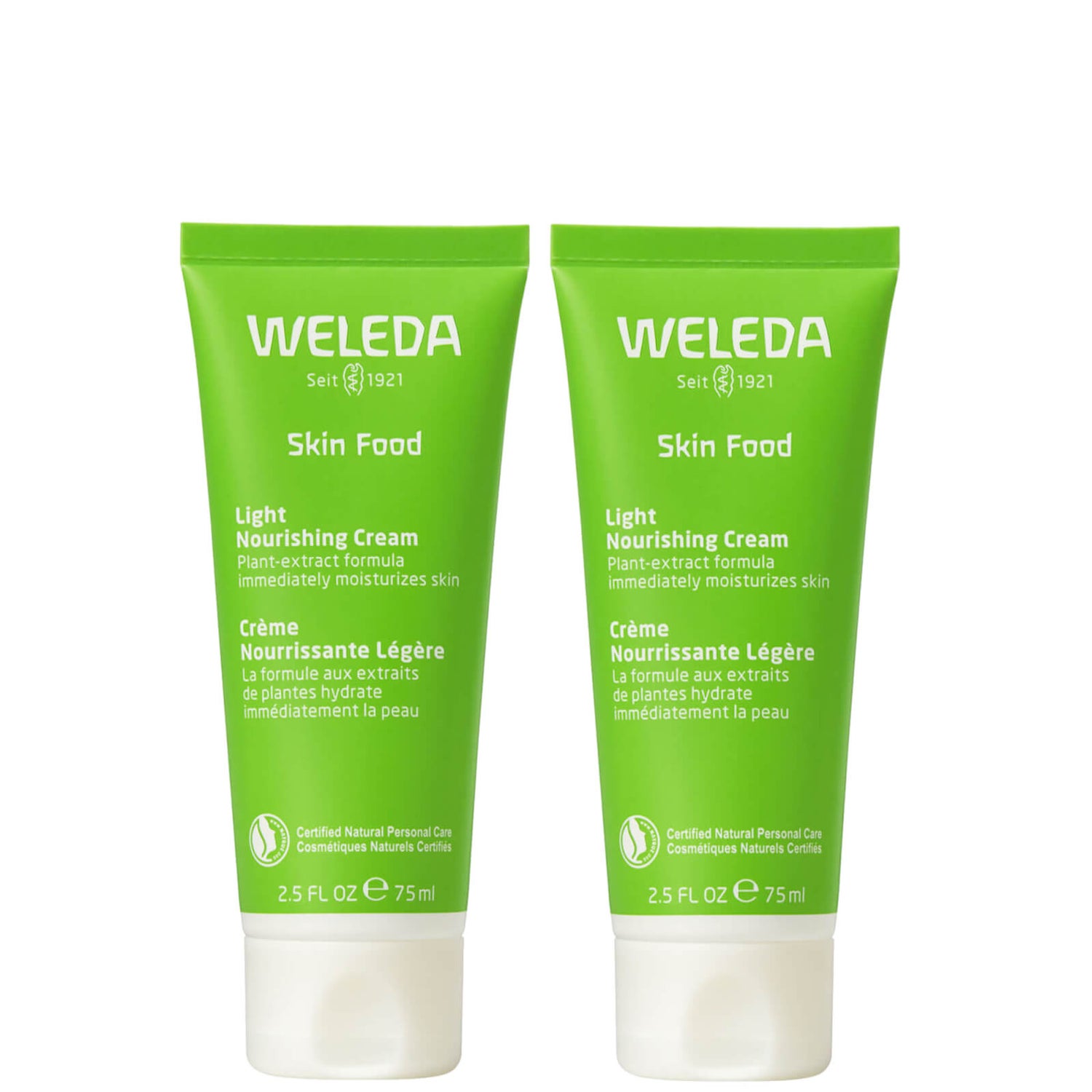 Weleda Skin Food Light 75ml Duo LOOKFANTASTIC