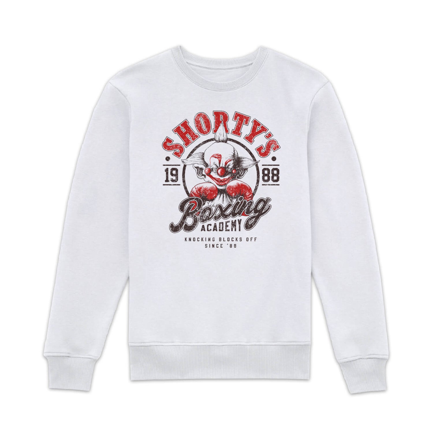 Killer Klowns From Outer Space Shorty's Boxing Gym Sweatshirt White