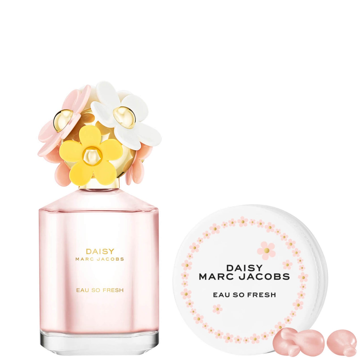 Marc Jacobs Daisy Eau So Fresh 125ml and Daisy Eau So Fresh Drops Exclusive Bundle LOOKFANTASTIC