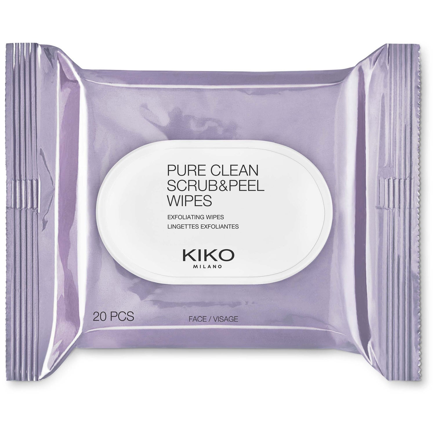 KIKO Milano Pure Clean Scrub & Peel Salviette Viso Esfolianti ...