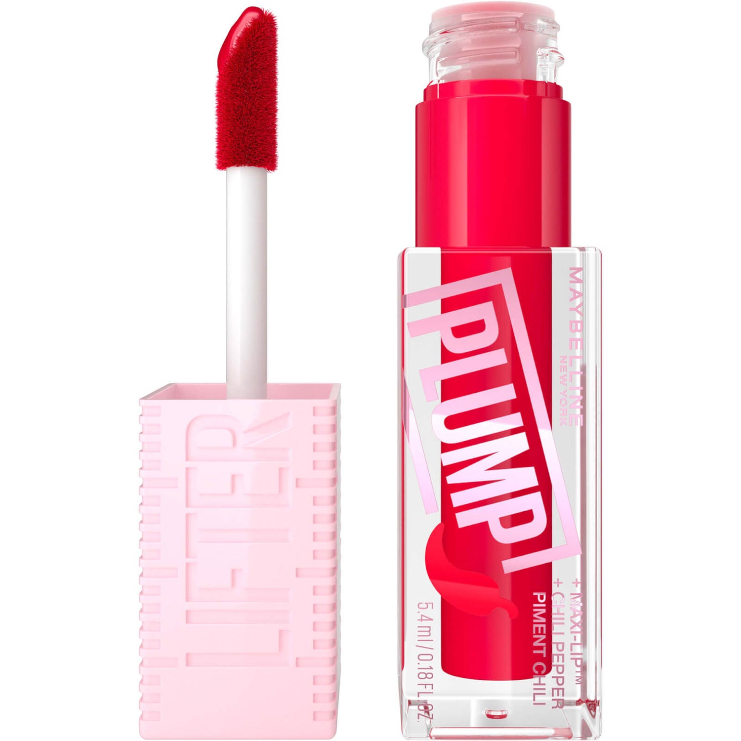 Maybelline Lifter Gloss Plumping Lip Gloss Lasting Hydration Formula