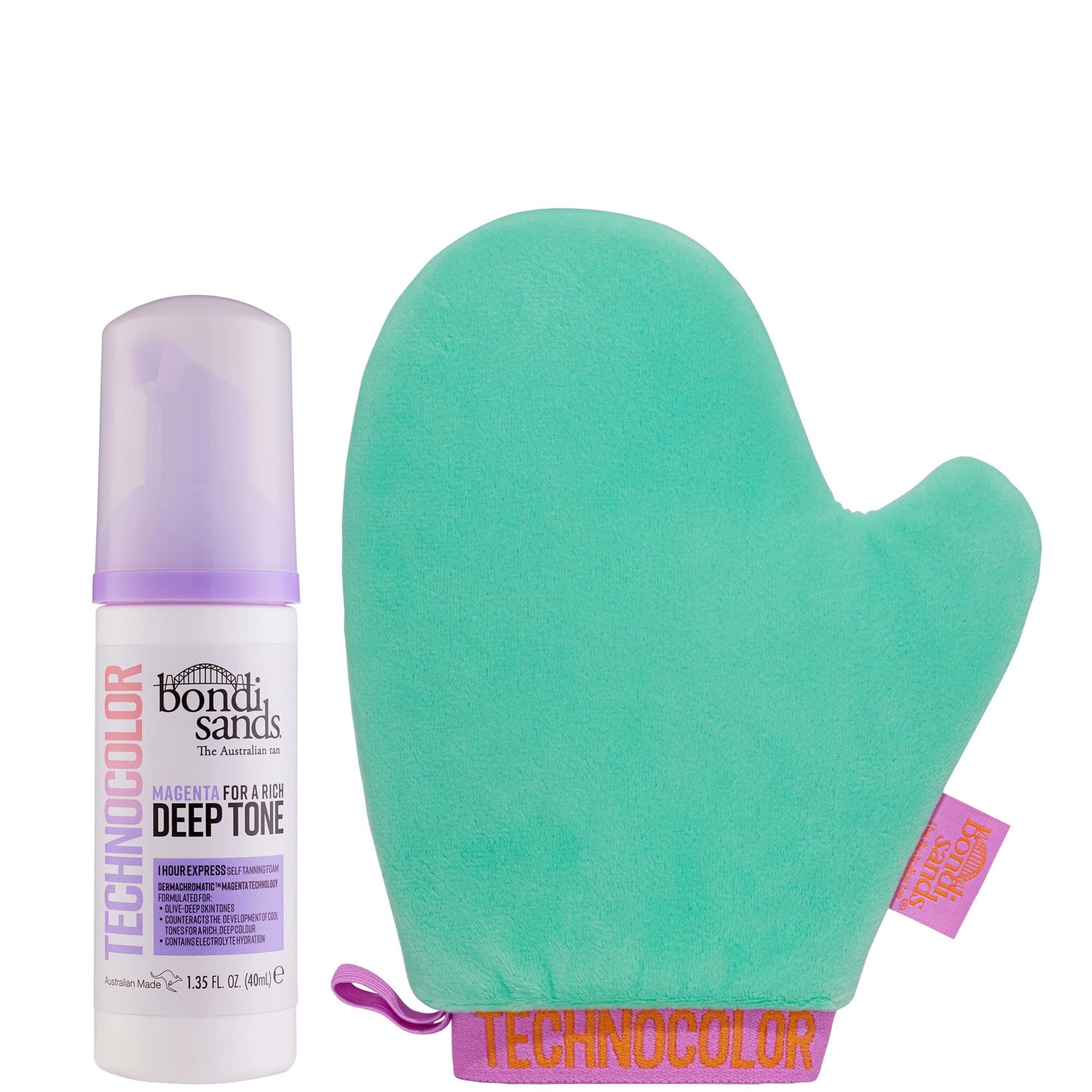 Exclusive Bondi Sands Technocolor Starter Bundle Magenta LOOKFANTASTIC