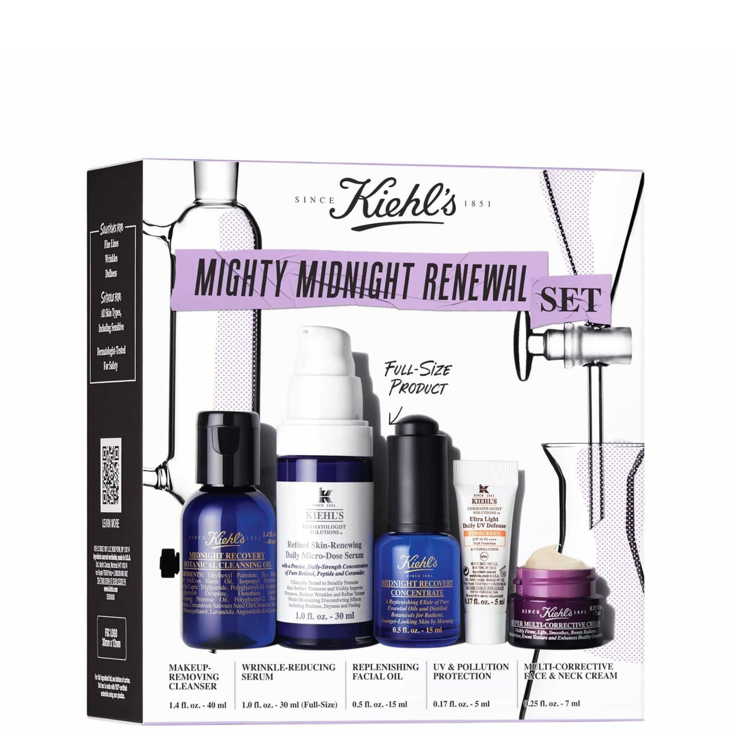 Kiehl's Nighttime Essentials Set (Worth £99.00) LOOKFANTASTIC