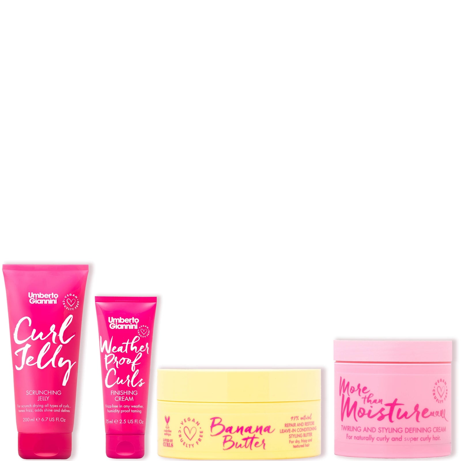 Umberto Giannini Curl Starter Kit 3 • Se Priser Nu