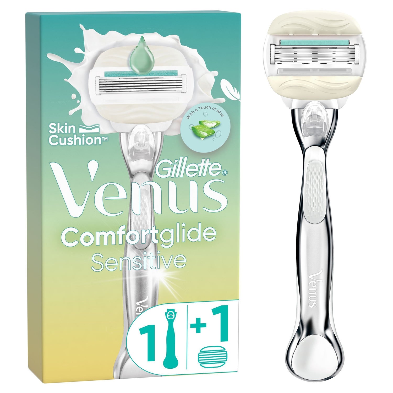 Venus ComfortGlide Sensitive Razor with Aloe Vera Gillette UK