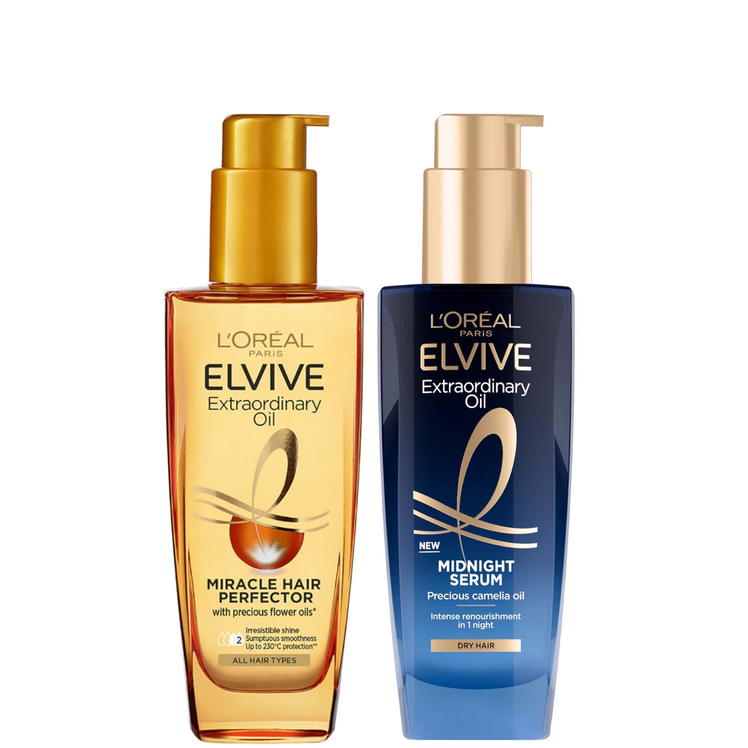 L'Oréal Paris Elvive Extraordinary Oil Nourished Hair Treatment Day and ...