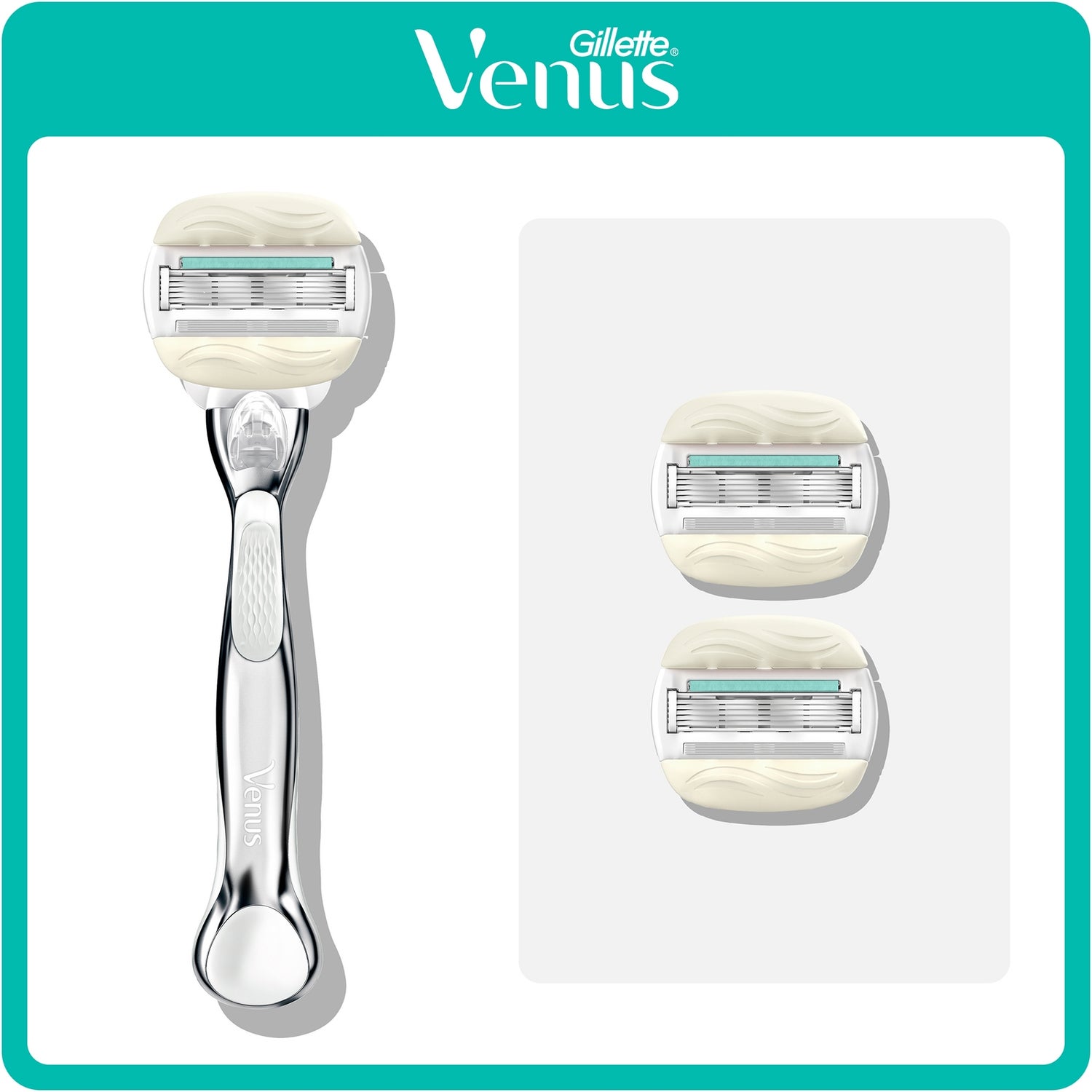 Venus ComfortGlide Sensitive Razor Shaving Kit Gillette UK