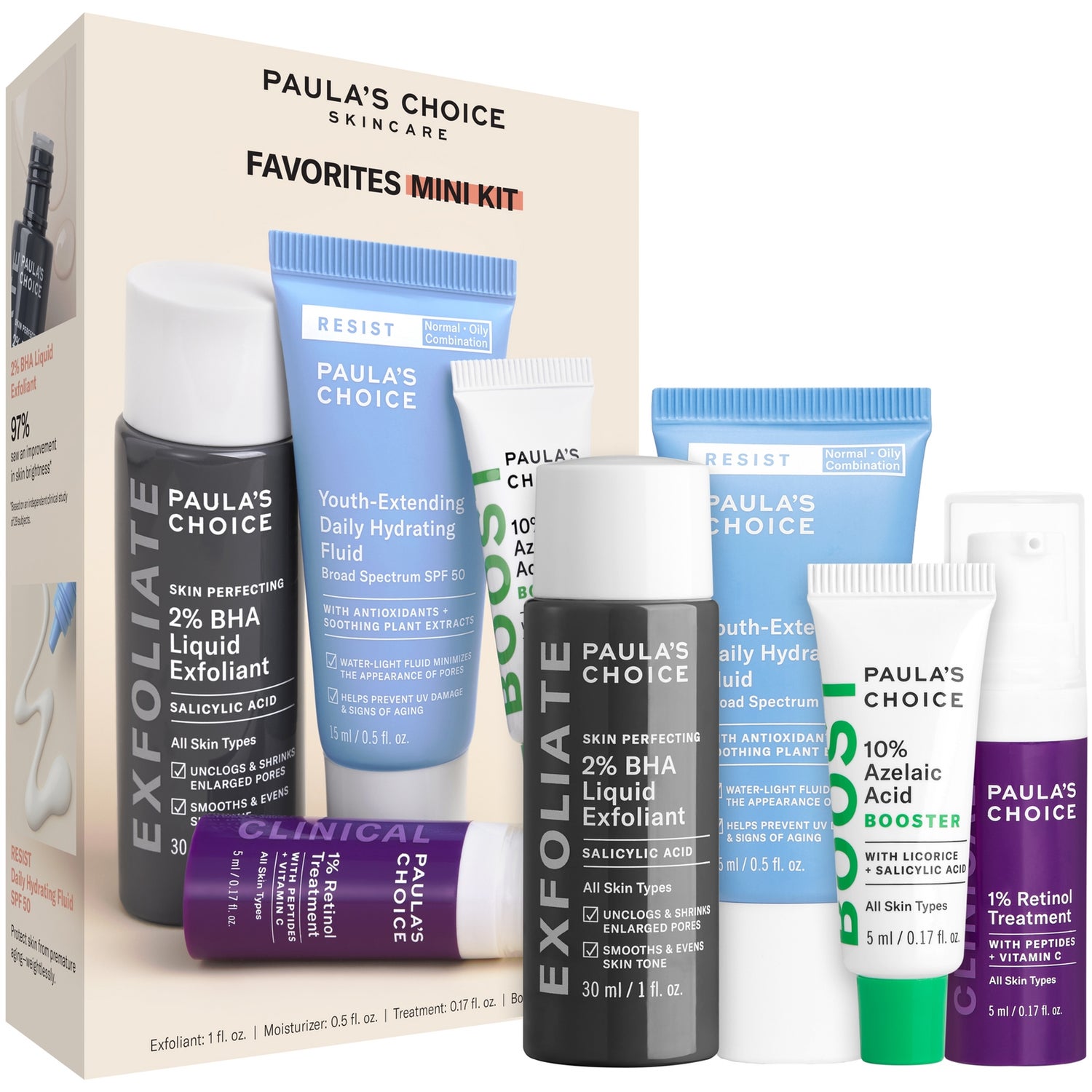 Paula's Choice Favorites Mini Kit Dermstore
