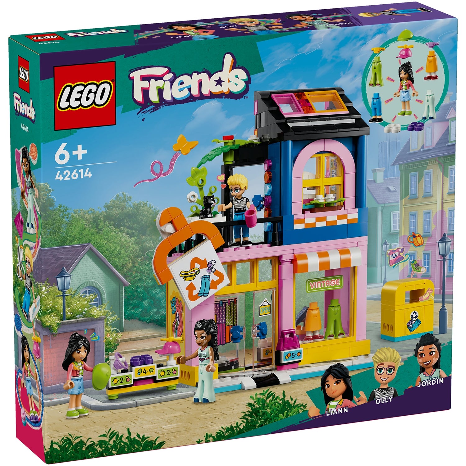 LEGO Friends Vintage Fashion Store Toy Shop 42614 Toys Zavvi UK