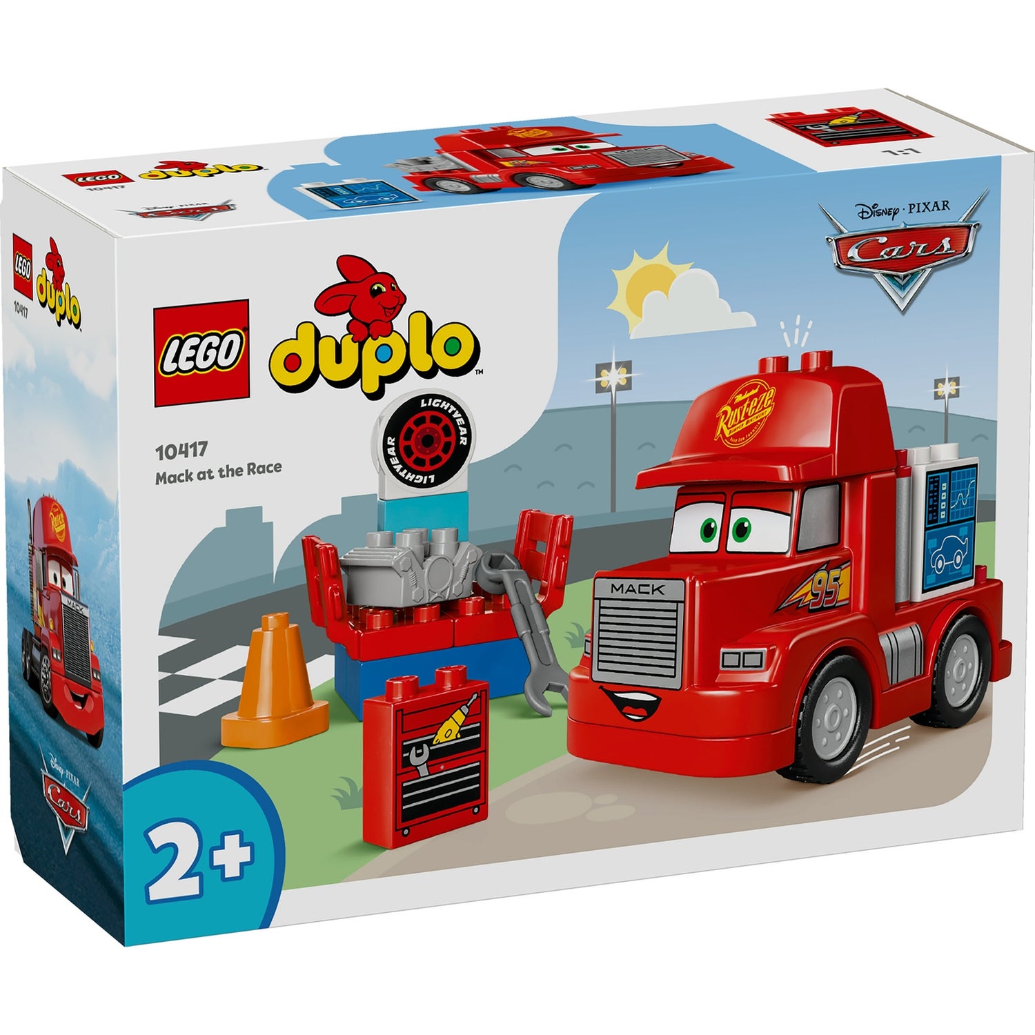 LEGO DUPLO | Disney and Pixar�??s Cars Mack at the Race 10417 Toys - Zavvi UK