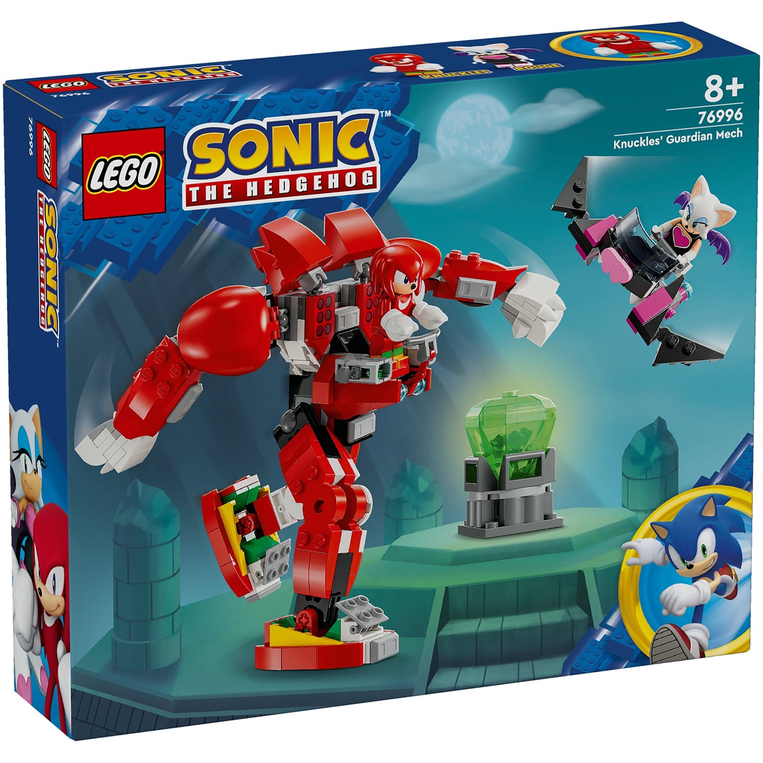 LEGO Sonic the Hedgehog Knuckles’ Guardian Mech 76996 Toys Zavvi UK