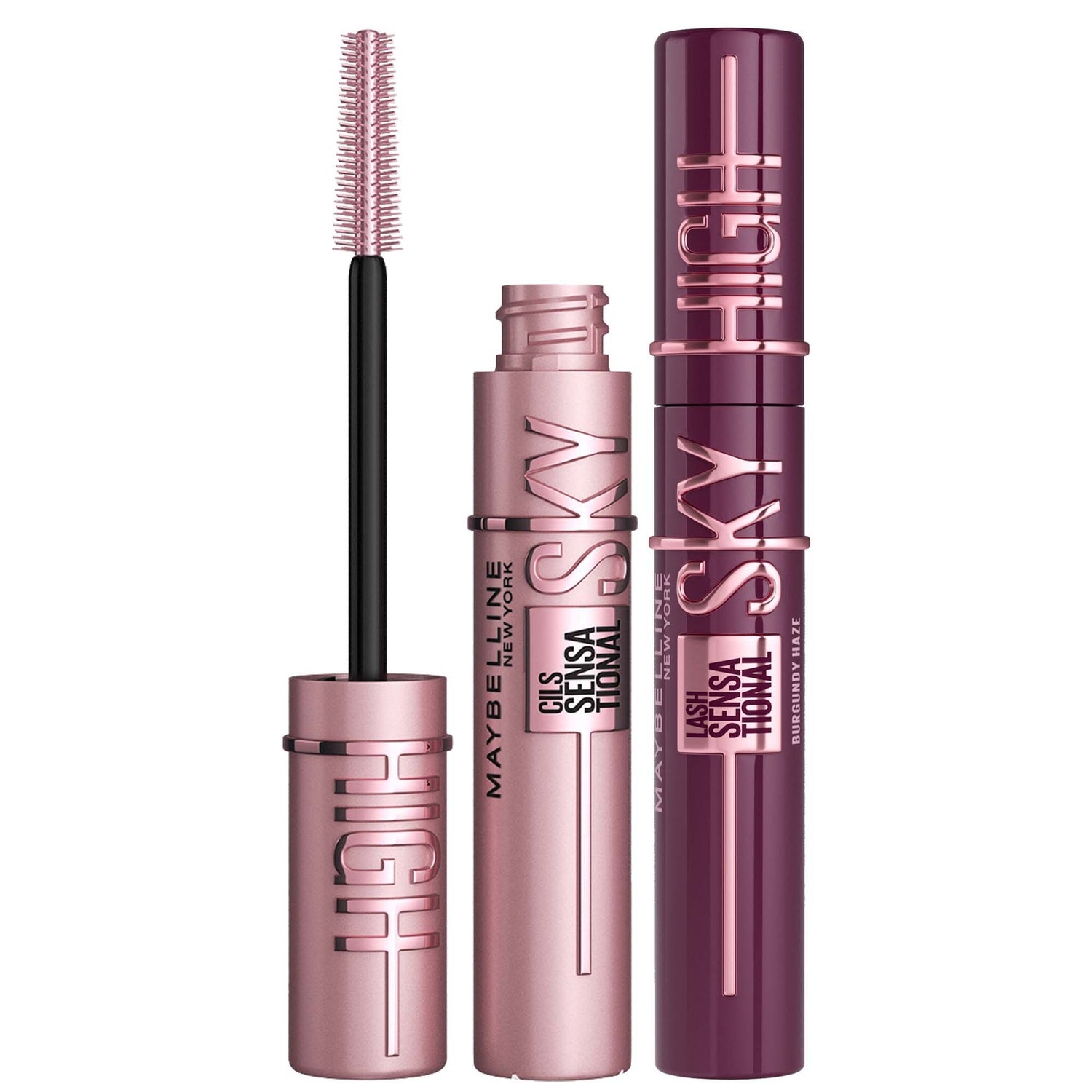 Maybelline Lash Sensational Sky High Mascara Bundle (Various Shades) lookfantastic 台灣站
