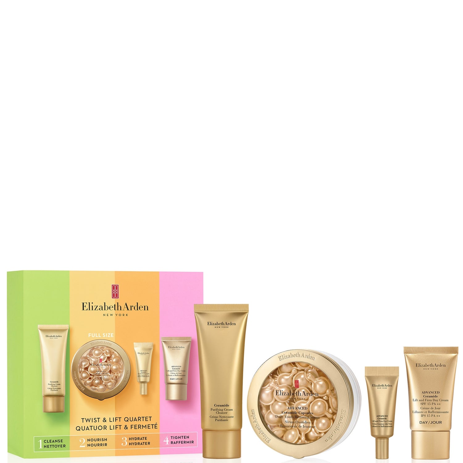 Elizabeth Arden TWIST & LIFT Advanced Ceramide Capsules 4Piece Gift