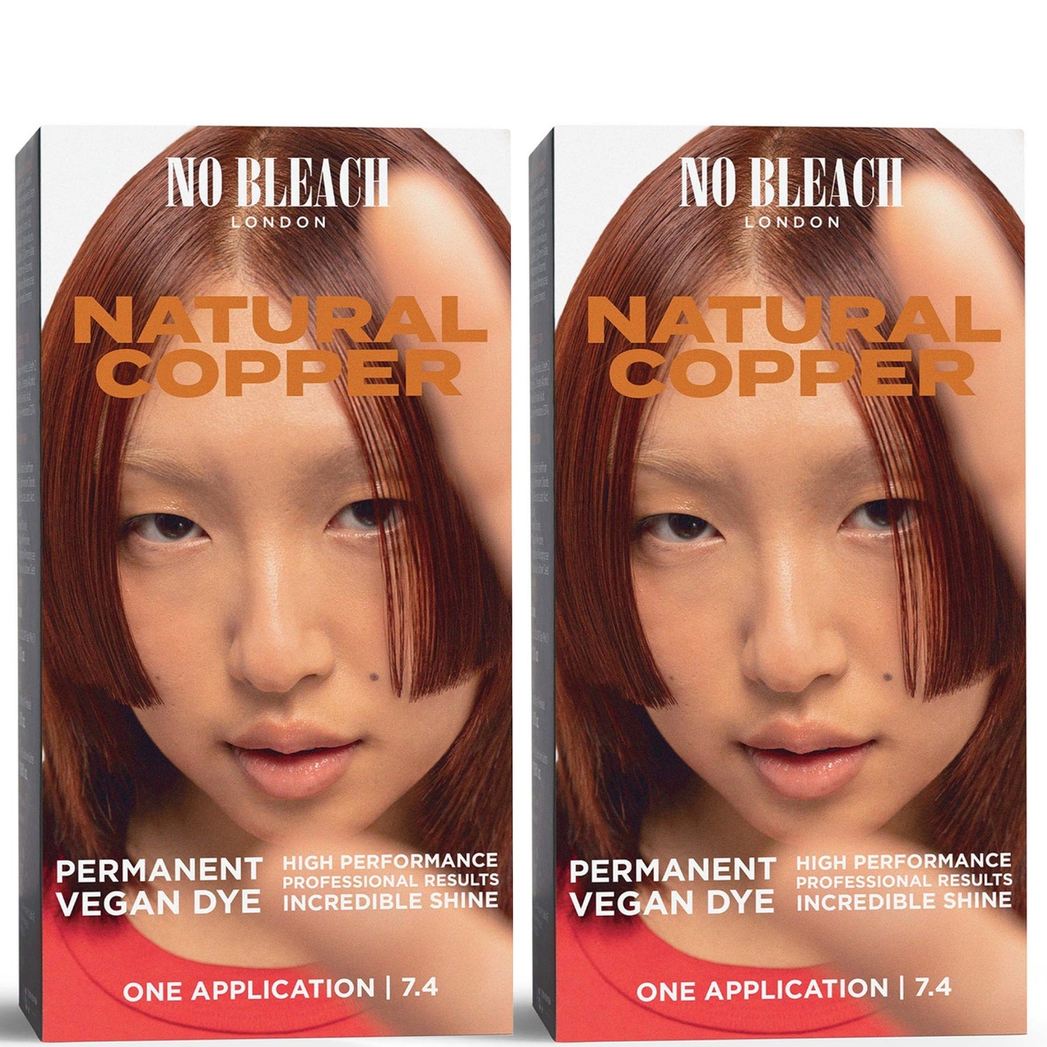 BLEACH LONDON Natural Copper Permanent Kit Duo - LOOKFANTASTIC