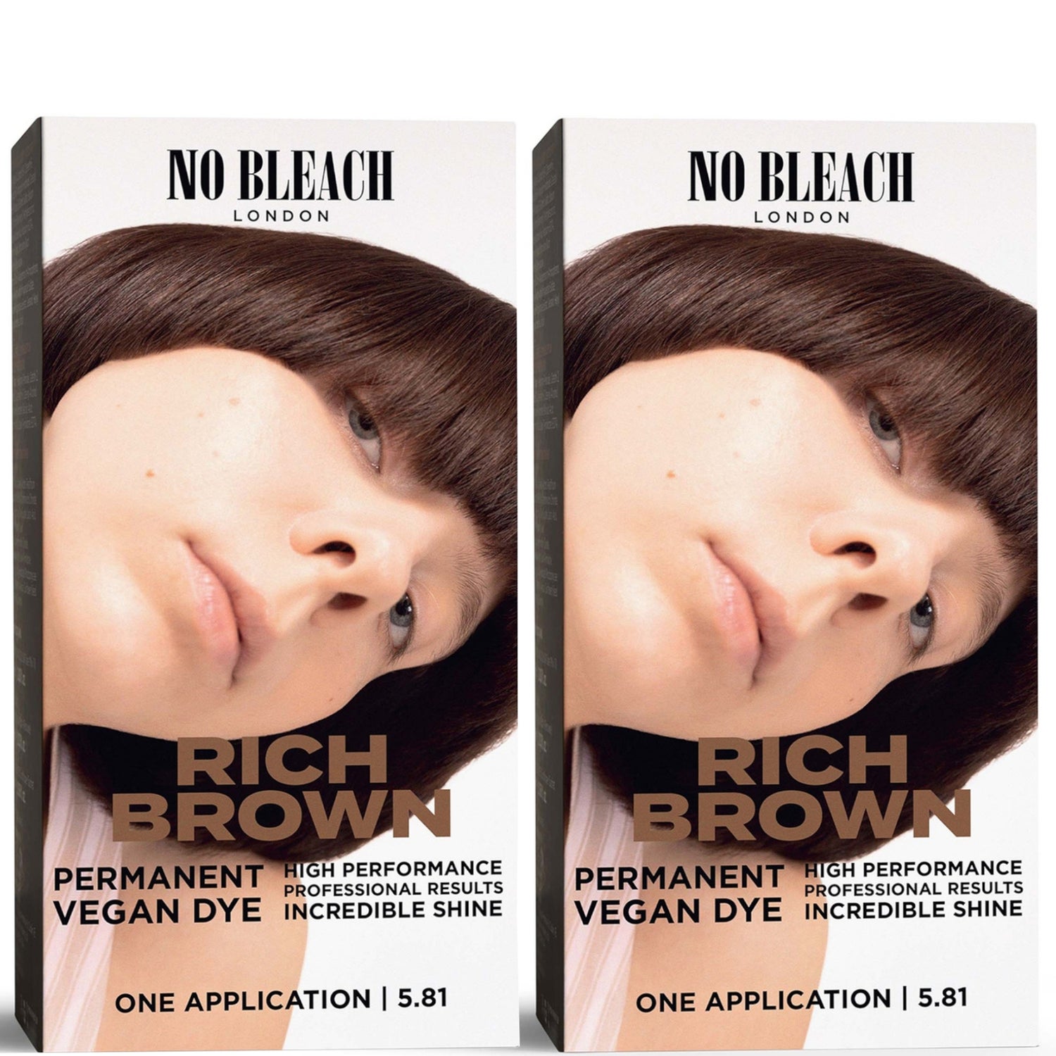 BLEACH LONDON Rich Brown Permanent Kit Duo LOOKFANTASTIC