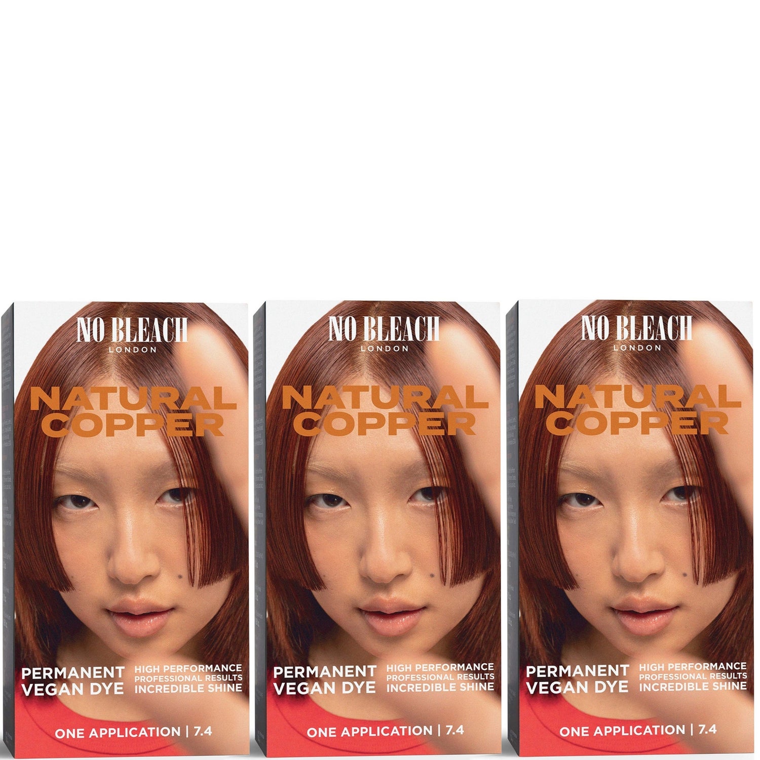 BLEACH LONDON Natural Copper Permanent Kit Trio