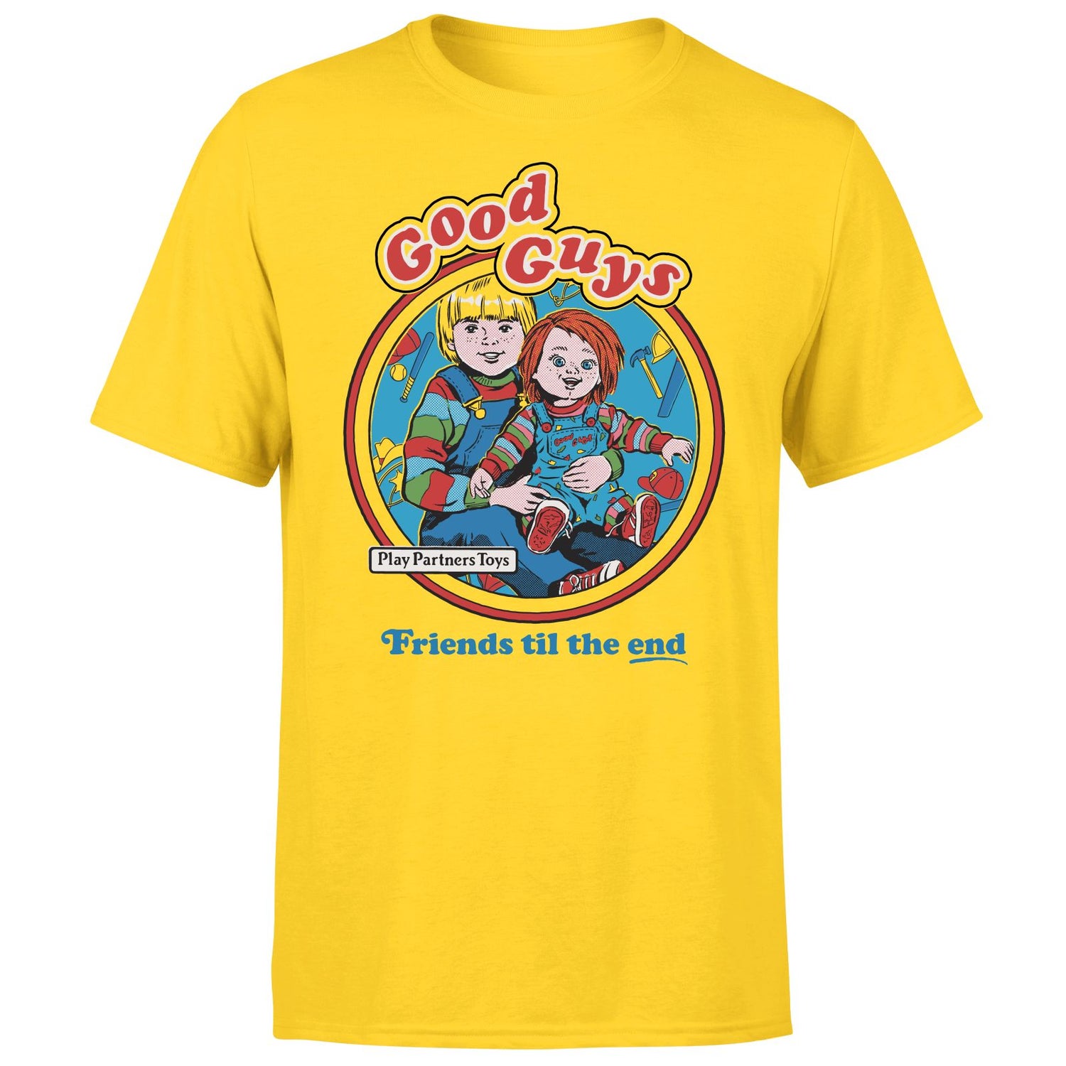 Steven Rhodes Good Guys Men's TShirt Yellow Clothing Zavvi UK