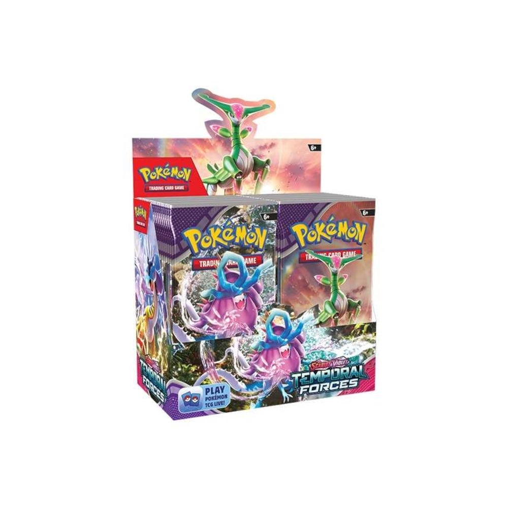 Pokémon TCG: Scarlet & Violet 5 – Temporal Forces Booster Pack (Factory Sealed)