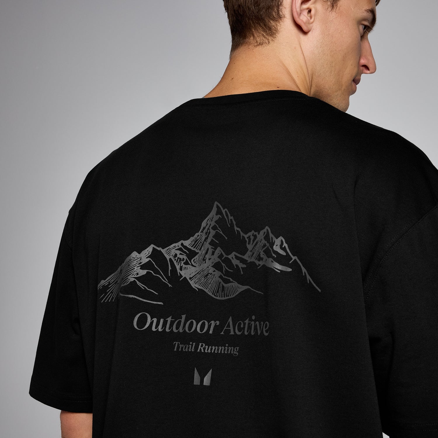 MP Men's Velocity Oversized TShirt Black MYPROTEIN™